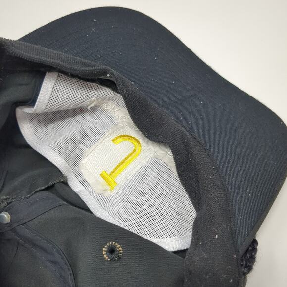 Jack's Tire & Oil, Inc. Slideback 5 Panel Cap Black One Size Adjustable Rope HTT - Picture 8 of 9